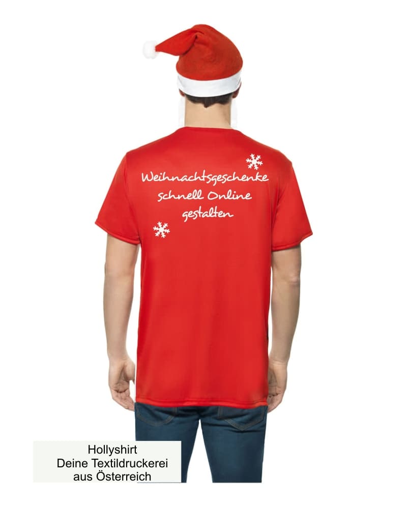 Weihnachten Textildruck