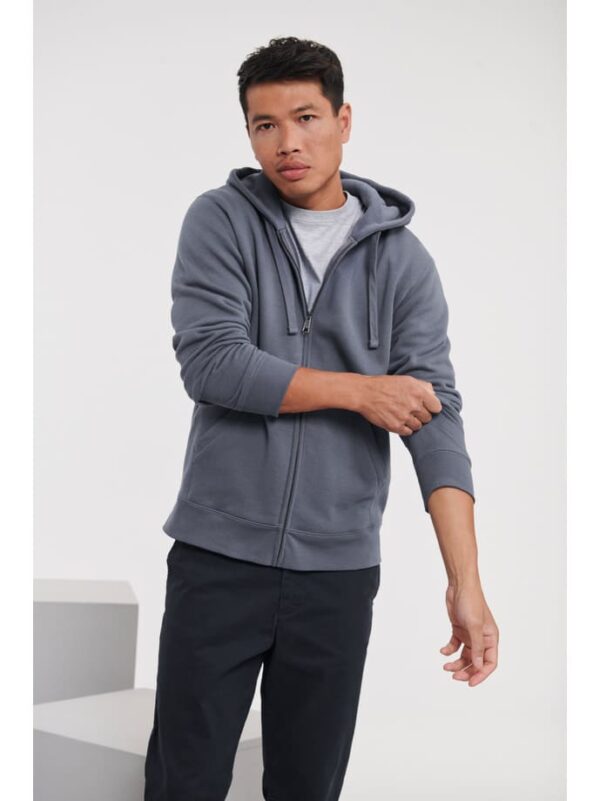 Herren Hoodie mit Zip bedrucken lassen