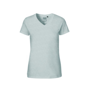 Damen Bio Fair Trade V-Neck T-Shirt