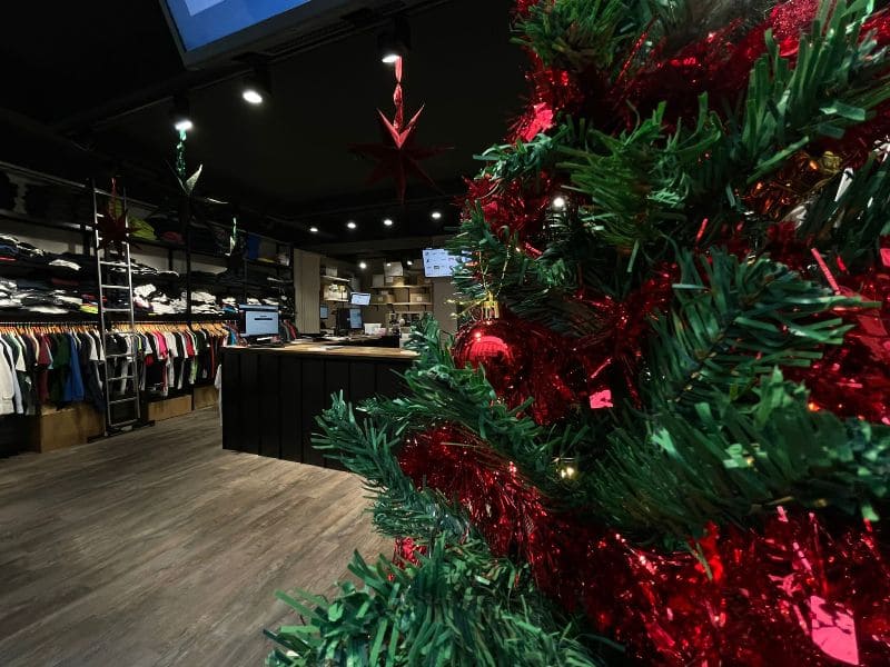 Dekorierter Weihnachtsbaum