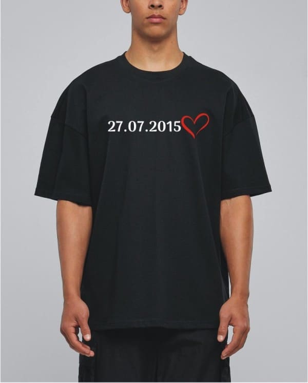 Valentinstag T-Shirt bedrucken lassen