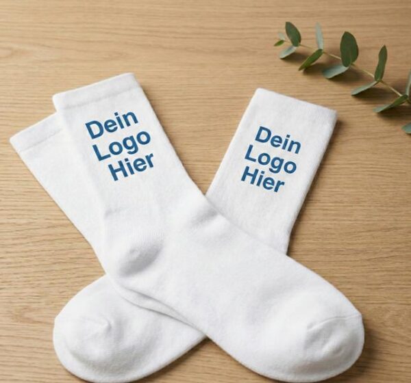 Socke bedrucken lassen