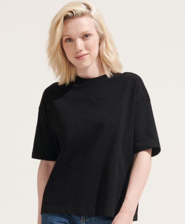 Damen Boxy T-Shirt bedrucken lassen