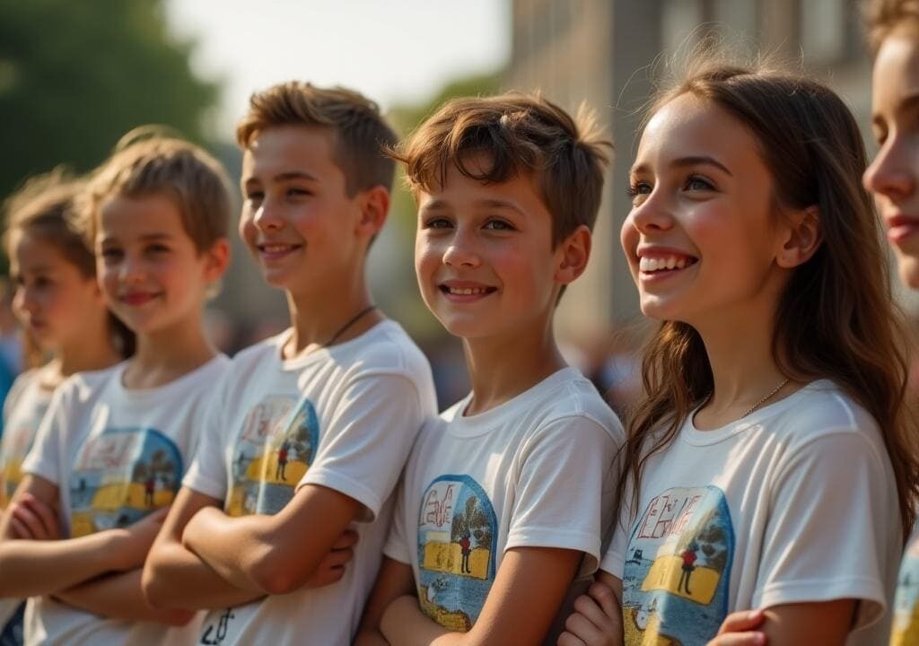 T-Shirt für die Schule bedrucken lassen