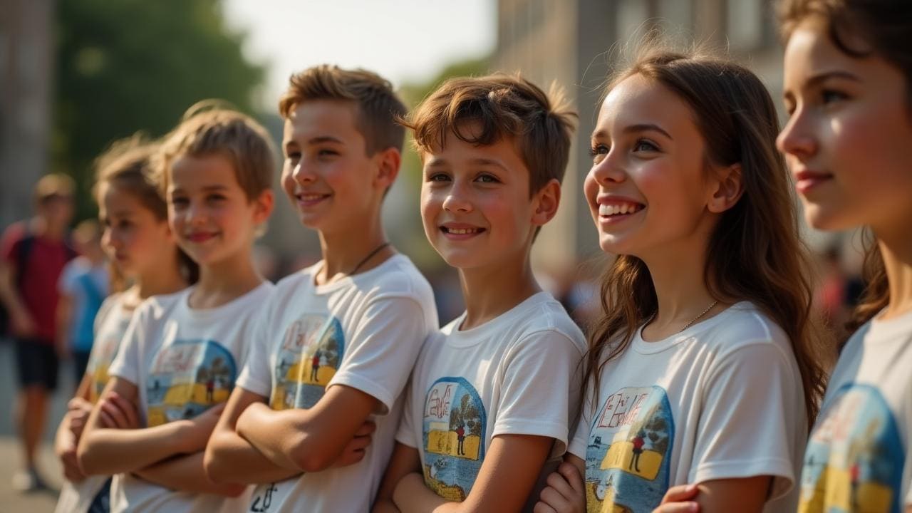 T-Shirt für die Schule bedrucken lassen