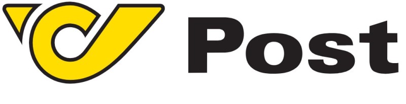 Wir liefern mit der Post