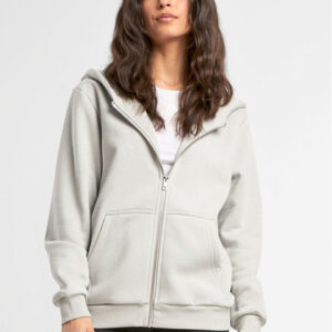 Ladies Fluffy Zip Hoody