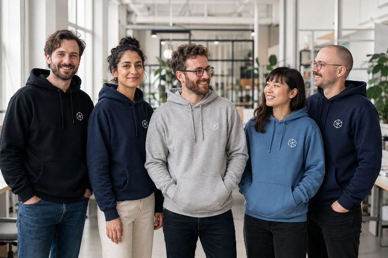 Hoodies für Firmen und Vereine gestalten